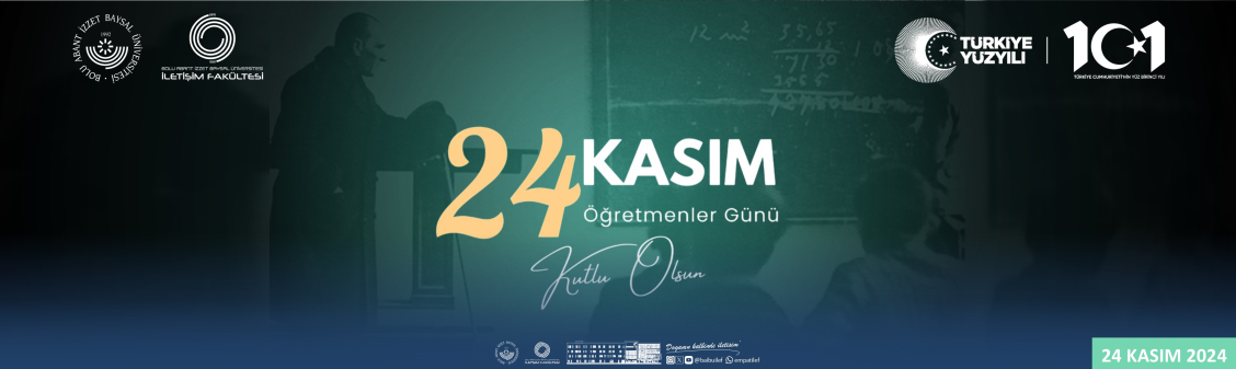 24 KASIM ÖĞRETMENLER GÜNÜ KUTLU OLSUN