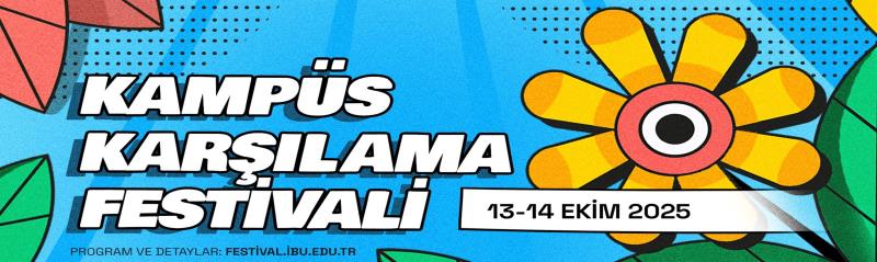 KAMPÜS KARŞILAMA FESTİVALİ BAŞLIYOR! 13–14 EKİM 2025 TARİHLERİNDE GÖLKÖY KAMPÜSÜNDE EĞLENCE, MÜZİK VE ETKİNLİKLER SİZLERİ BEKLİYOR!