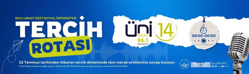 ÜNİVERSİTE ADAYLARININ GÜVENİLİR REHBERİ TERCİH ROTASI RADYO UNİ14’TE, DOĞRU TERCİHİN REHBERİ AKADEMİK KADROLARLA CANLI YAYINDA!