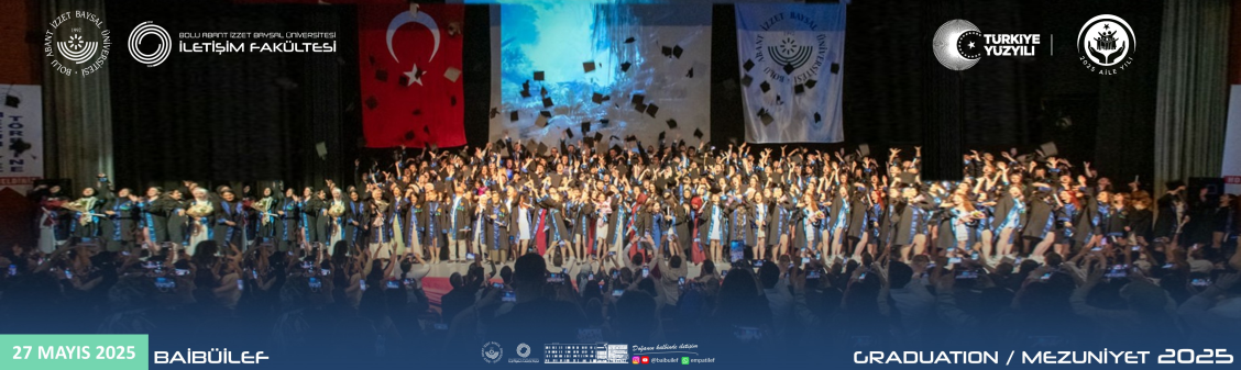 FAKÜLTEMİZ 2024-2025 AKADEMİK YILI MEZUNİYET TÖRENİ, YOĞUN KATILIMLA, COŞKU VE GURUR DOLU, GÖRKEMLİ BİR ŞEKİLDE GERÇEKLEŞTİRİLDİ