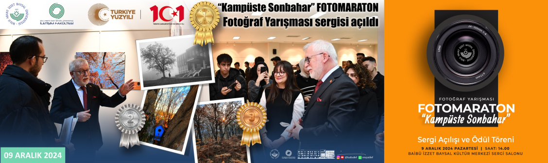 "KAPMÜSTE SONBAHAR" FOTOMARATON FOTOĞRAF YARIŞMASI SERGİSİ AÇILDI