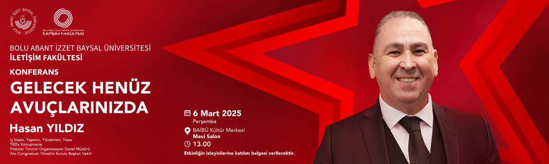 HASAN YILDIZ 06 MART 2025 TARİHİNDE BOLU’DA! 