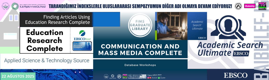 BOLU AKADEMİK HARİTADA PARLIYOR! BAİBÜİLEF-İG 2024 ve 2025 YAYINLARI EBSCO ile ULUSLARARASI AKADEMİK İNDEKSLERDE GURURLA YER ALIYOR