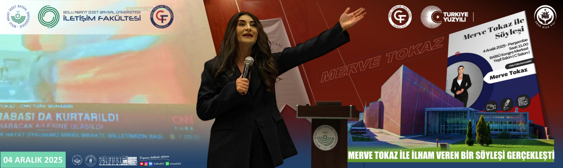 CNN TÜRK MUHABİRİ MERVE TOKAZ İLE GERÇEKLEŞEN İLHAM VEREN SÖYLEŞİNİN ARDINDAN BOLU İLETİŞİMİN VİZYONU BİR KEZ DAHA GÜÇ KAZANDI