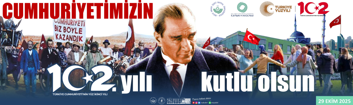 DEKAN HOCAMIZDAN 29 EKİM CUMHURİYET BAYRAMI KUTLAMA MESAJI