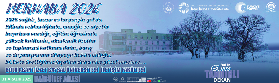 DEKAN HOCAMIZDAN YENİ YIL MESAJI