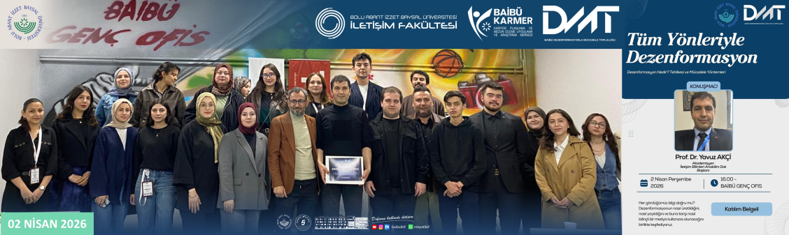 PROF. DR. YAVUZ AKÇİ İLE DİJİTAL ÇAĞDA DEZENFORMASYONUN TEHLİKELERİ VE DOĞRU BİLGİYE ULAŞMA YOLLARI TÜM YÖNLERİYLE ELE ALINDI